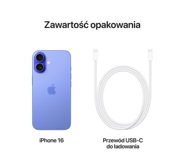 Apple iPhone 16 128GB Niebieski - 1277918 - zdjęcie 6